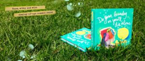 laundry or die book-on-grass